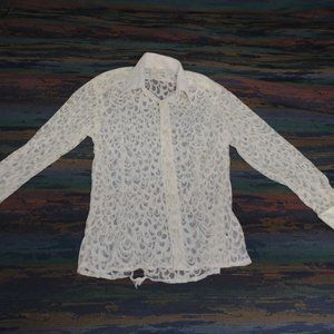 Vintage Mister Carnaby Sheer Shirt 12.5